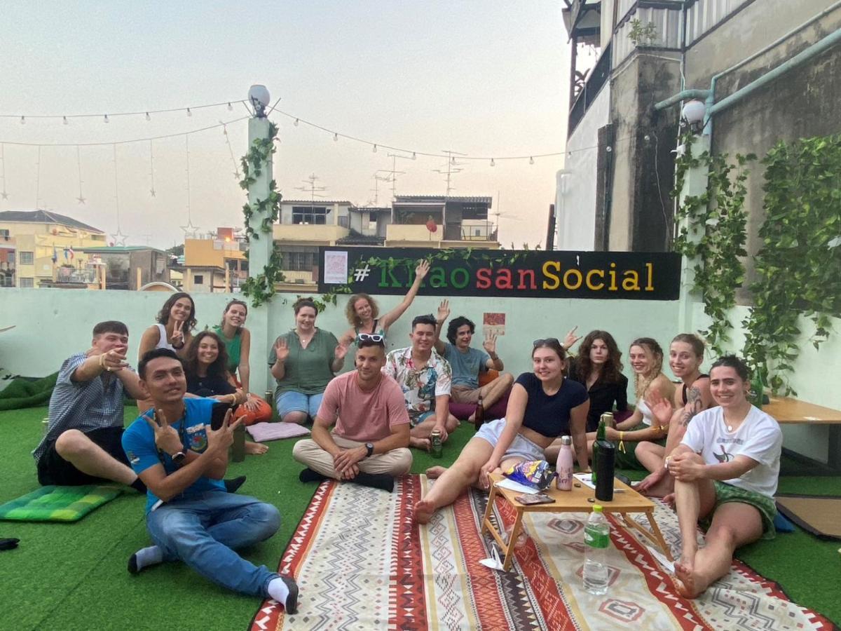 Khao San Social Capsule Hostel Μπανγκόκ Εξωτερικό φωτογραφία